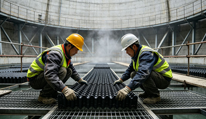 Tower Fill On-site Installation