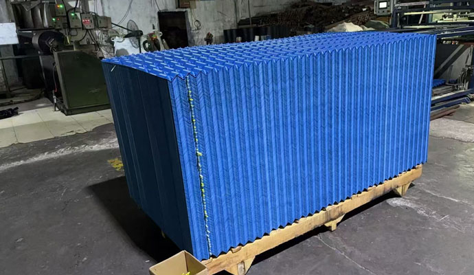 Blue Cooling Fill Pallet